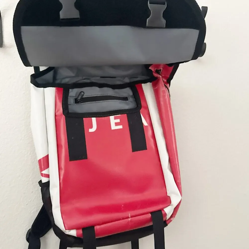 RAREFORM | Brooklyn Backpack Eco-friendly Recycled‎ Repurposed Billboard Bag